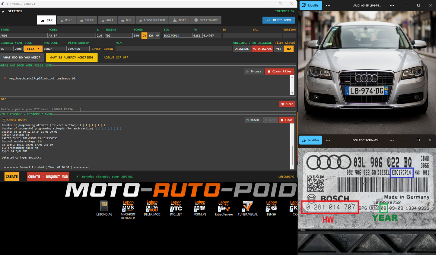 007 LEBONDIAG - FORM V3 (pour Windows 10 ou 11) Lgt